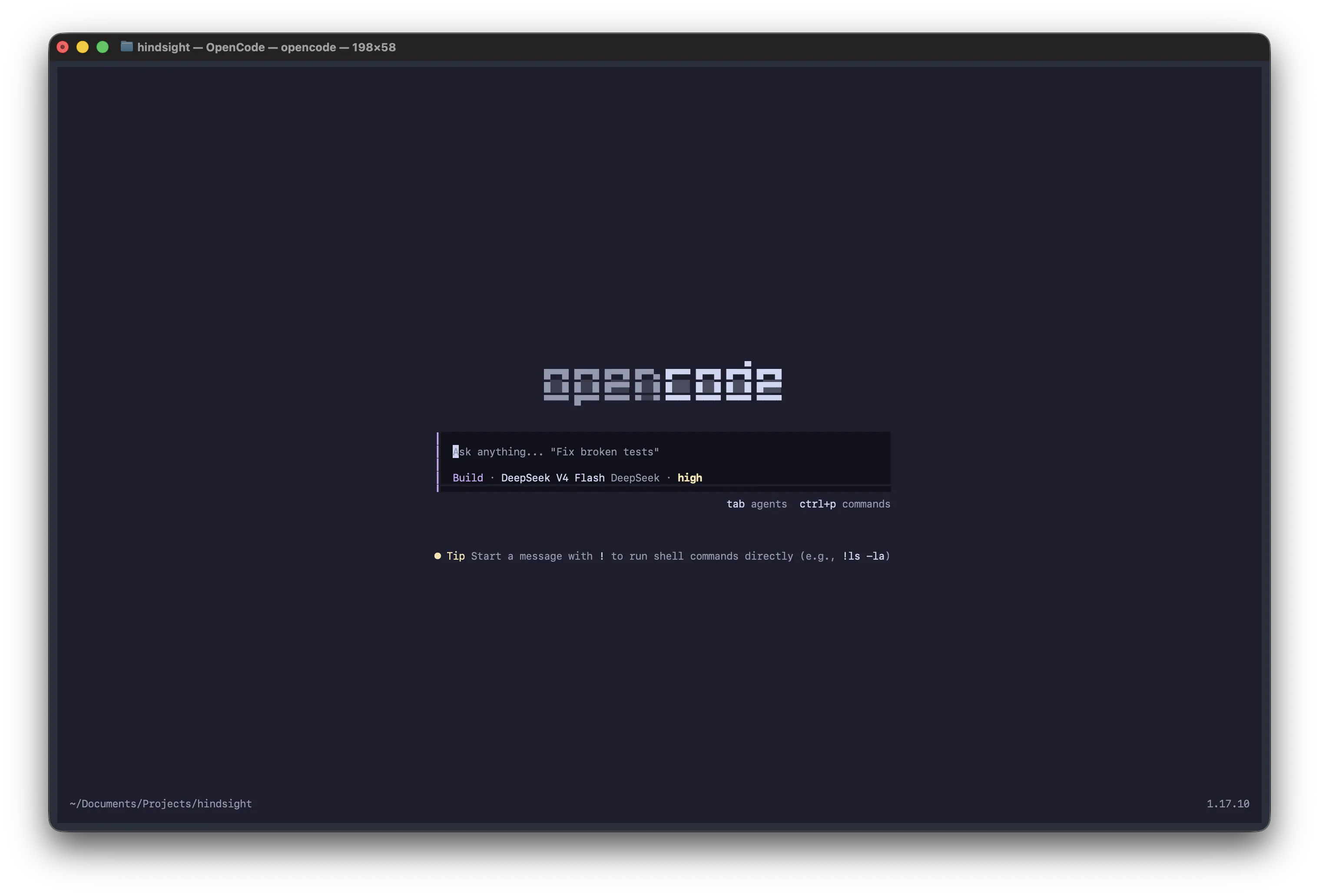 opencode terminal